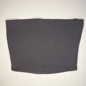 New H&M Divided Basic Dark Grey Tube Top Women's Size XS